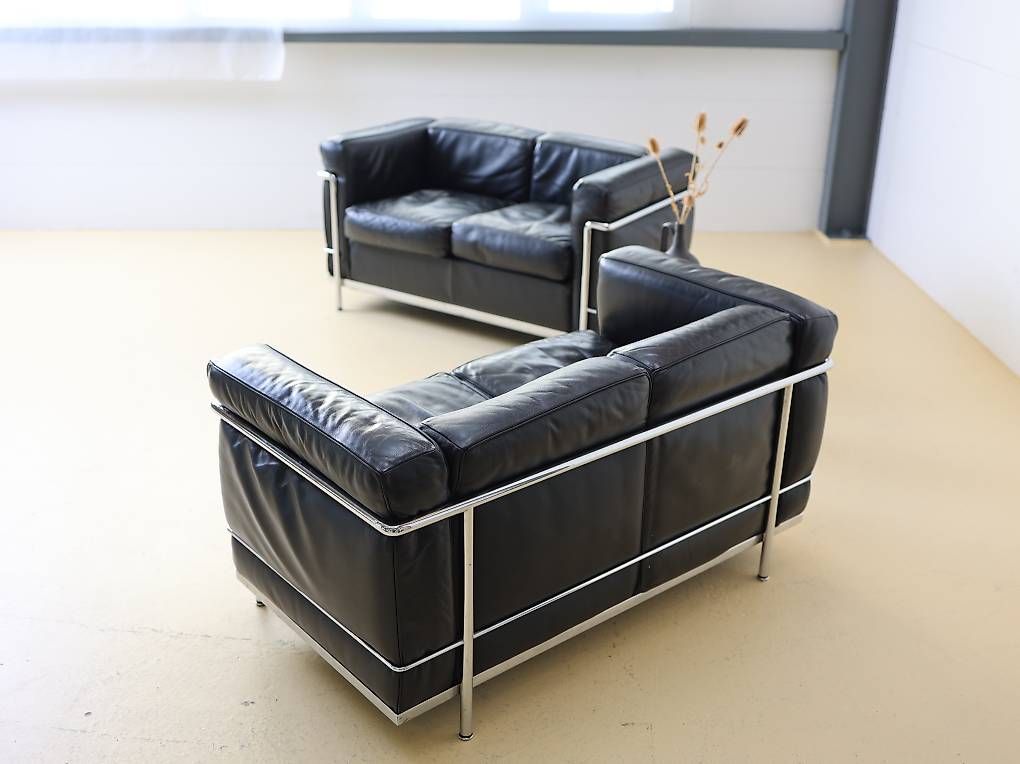 Cassina Divani: Le Corbusier Sofa LC2 von Cassina – Usato da Meinisberg venduto da atelier_TILIJA 5