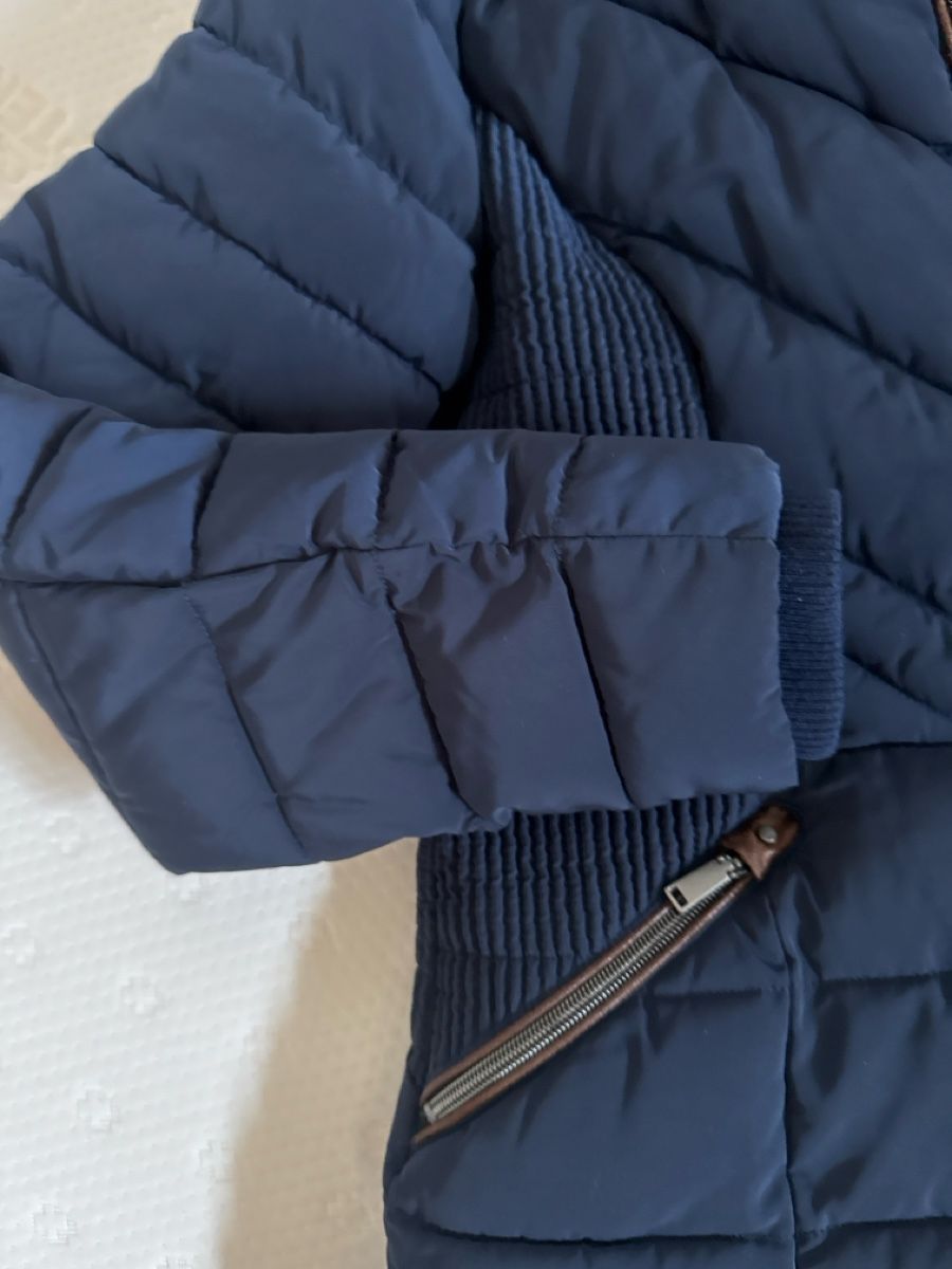 Tom Tailor Giacche: Winterjacke dunkelblau Tom Tailor – Usato da Fürstenau venduto da Du-01 2