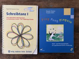 2 Bücher zum Thema Bewegung, guter Zustand