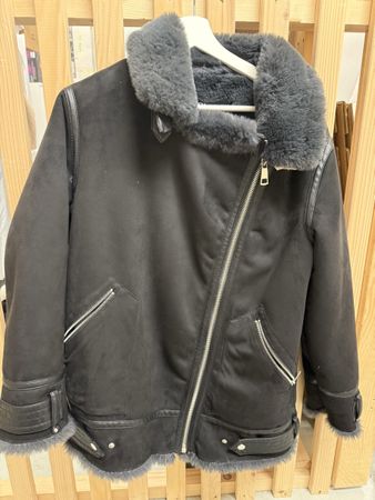 Shearling Jacke Zara Gr. XS