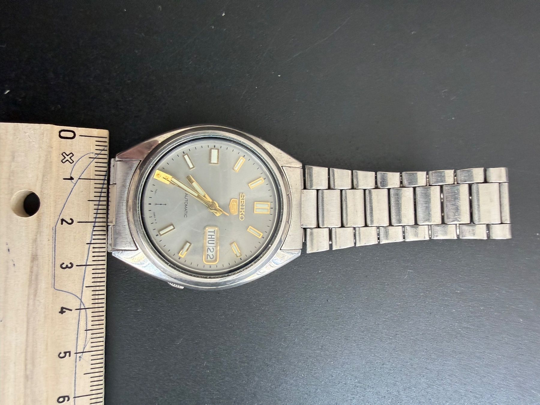 Seiko Uhren: Seiko 5 Automatic Herren Uhr 7S26-0460 gebraucht – Gebraucht aus Wil SG von F-Z-72 3