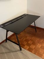 IKEA UTESPELARE Gaming Desk  nero 160×80 cm