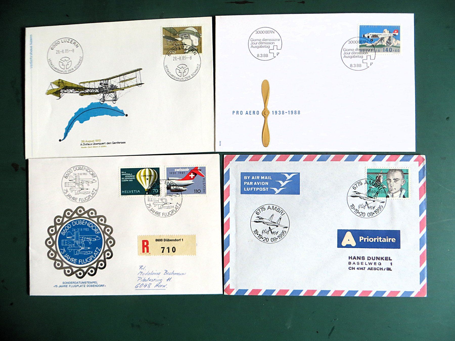 Enveloppes & pochettes d'envoi: Briefmarken FDC – D'occasion à Zwingen par Hemafa 4
