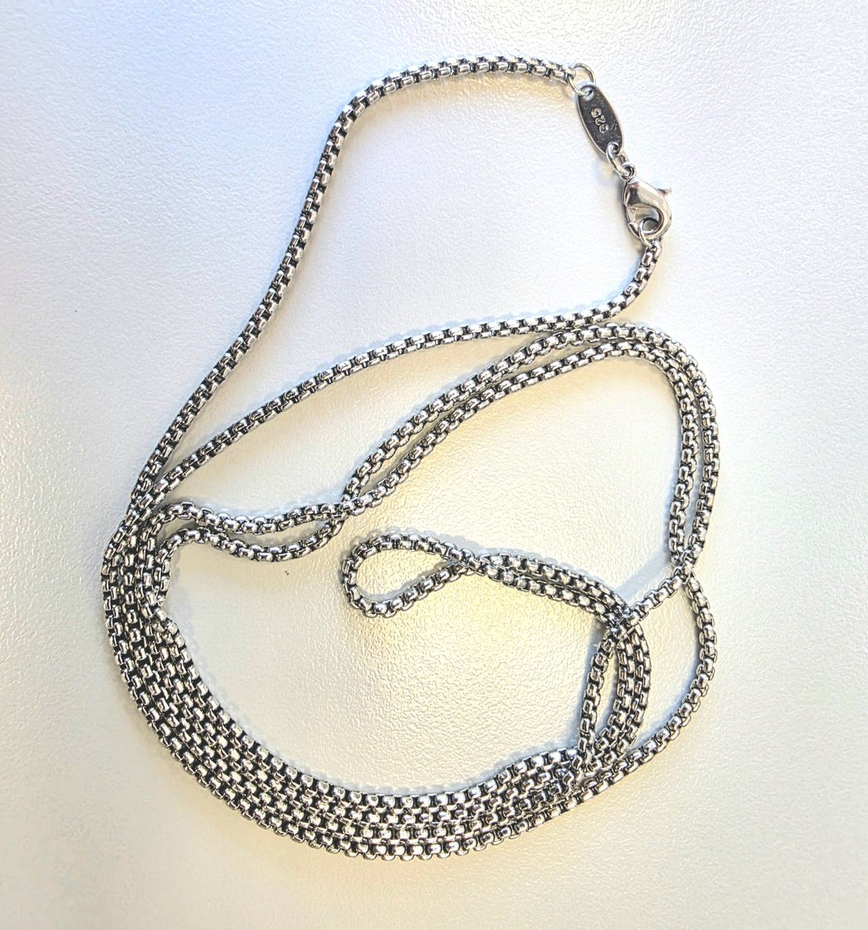 Ketten: Halskette 90 cm Silber 925 – Gebraucht aus Madetswil von triforuz