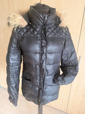 Damen Steppjacke schwarz Grösse M
