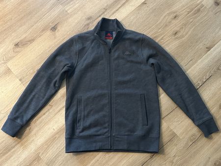 Kappa Trainingsjacke Sweater Grau  Gr. S - Gut erhalten, top