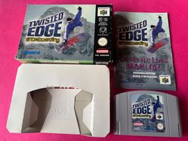 TWISTED EDGE SNOWBOARDING SPIEL FÜR N64 IN ORIGINALSCHACHTEL