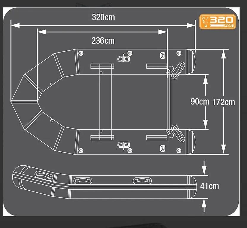 Barche: Bateau gonflable fox-320 / plancher gonflable – Usato da Villarzel venduto da darkness03 1
