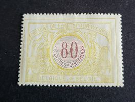 Belgien alte briefmarke