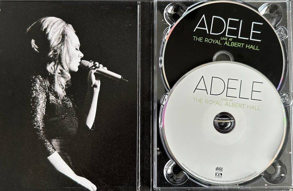 Tutti i DVDs: ADELE Live at the Royal Albert Hall CD+DVD Konzert – Usato da Beringen venduto da Mantafisch1 2