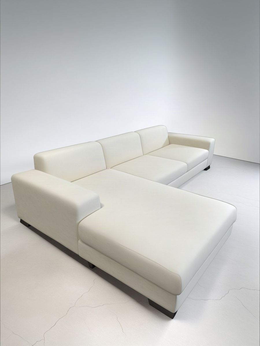 Sofas: Ecksofa der Marke Sophisticated Hellcreme – D'occasion à Fehraltorf par Sofalab.swiss 3
