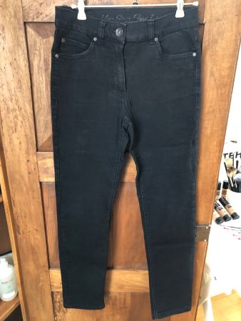 Damen Jeans Magic Stretch schwarz gebraucht Zustand