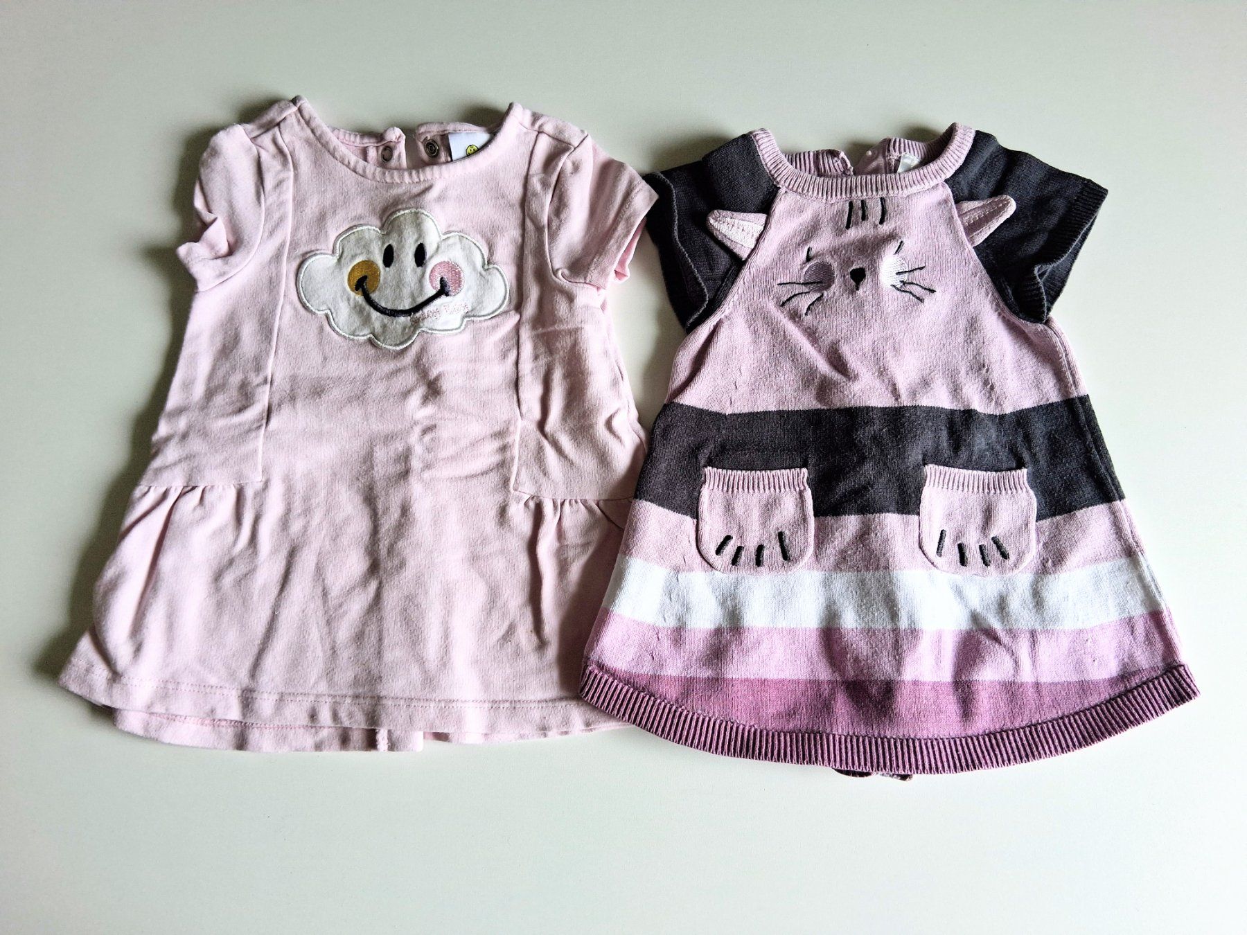 Vestiti & Gonne: 2 robes bébé, taille 54 et 60 – Usato da St-Légier-Chiésaz venduto da dma_699g