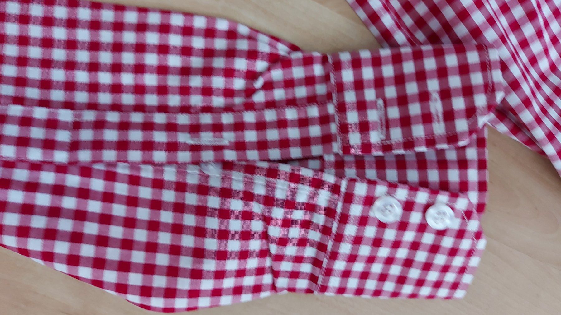 Camicie: Nile Hemd Rot gr.S – Usato da langenthal venduto da rundholz7 2