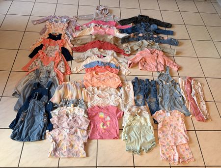 Grosses Kleiderpaket Mädchen Grösse 92 (50 Teile)