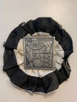 Fasnacht Basel Zugsplakette Silber 1965