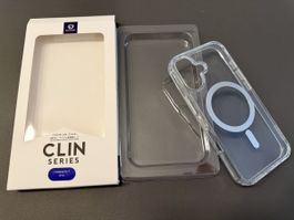 Schutzhülle transparent für iPhone 16 (MagSafe kompatibel)