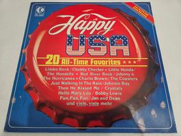 Happy USA (20 All-Time Favorites) (LP, Rock, Compilation)