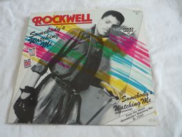 12" Vinyl 80s Pop - Rockwell - somebodys watching me