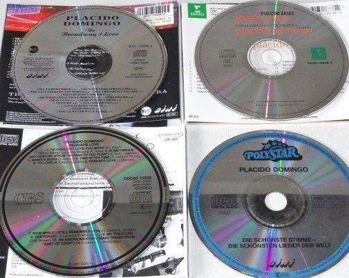 CD: 4CD's- Placido Domingo feat. "Perhaps Love" with John Denver – Usato da Unterbäch VS venduto da diquq 5