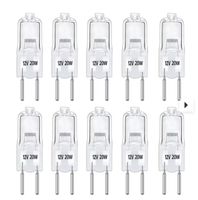 10xG6.35 Lampe 20W Halogenbirne  Warmweiß 2700K halogenlampe