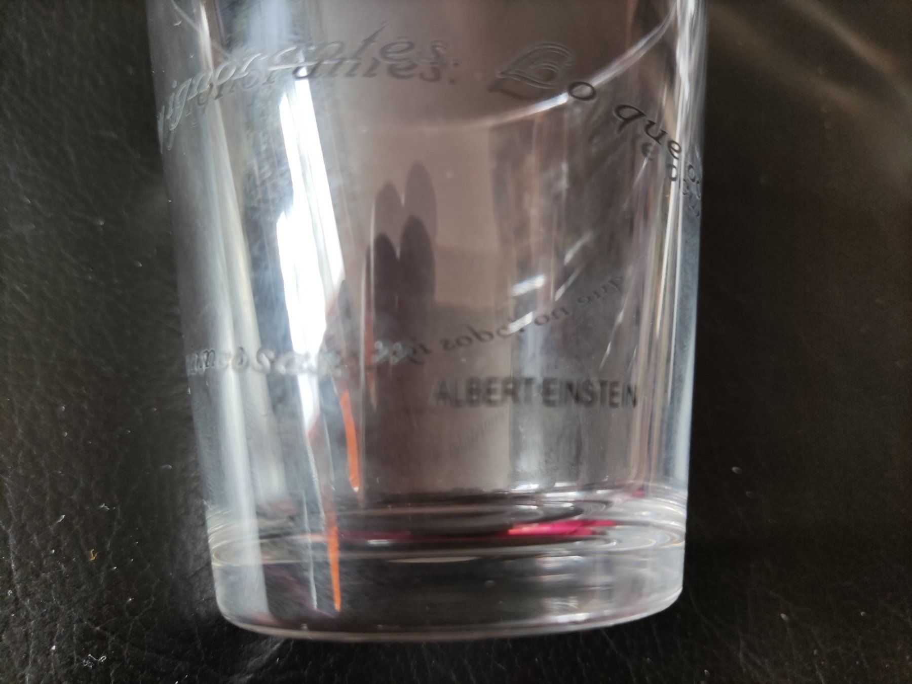 Gläser: Dessert/Snäck oder Wasser Glas mit Spruch 1.5 dl – Gebraucht aus Spreitenbach von lucius2024 6