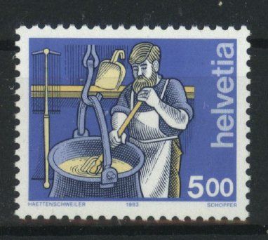 Tutti i francobolli: 1993/94, Mensch und Berufe III ** – Nuovo (secondo la descrizione) da Willisau venduto da Vollstempel