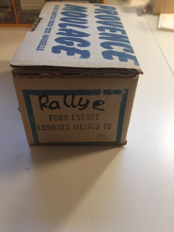 1/24° BRM FORD Escort 1600 n°19 Rallye Monte-Carlo 1972 - Circuits de