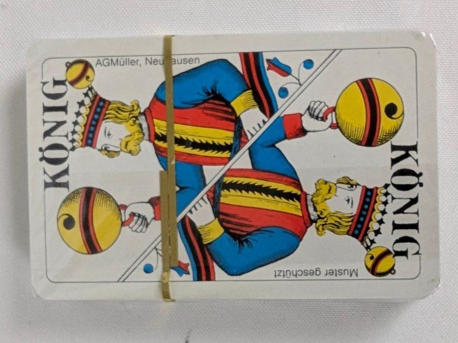 Jeux: Jass Set mit Kreidetafel – D'occasion à Wettingen par Wendemarket 4
