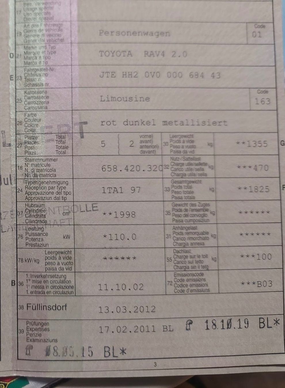 Toyota Autos: Toyota RAV4 – Gebraucht aus Brislach von 66conny66 6