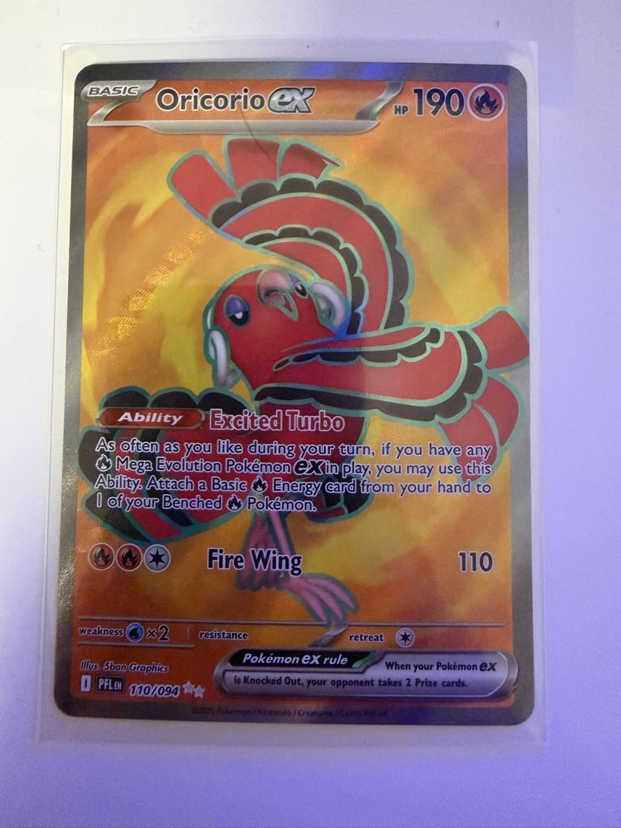 Pokémon Carte collezionabili: Oricorio EX 110/094 EN – Nuovo (secondo la descrizione) da St. Margrethen SG venduto da mar_r9qg