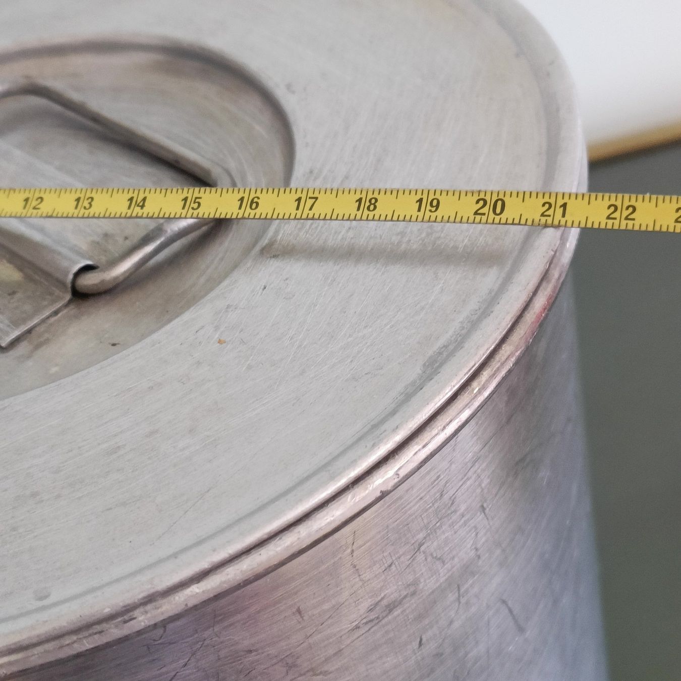 Pentole: Grosser Alutopf mit Deckel Vintage Einmachtopf – Usato da Birr venduto da dem_9xtm 5