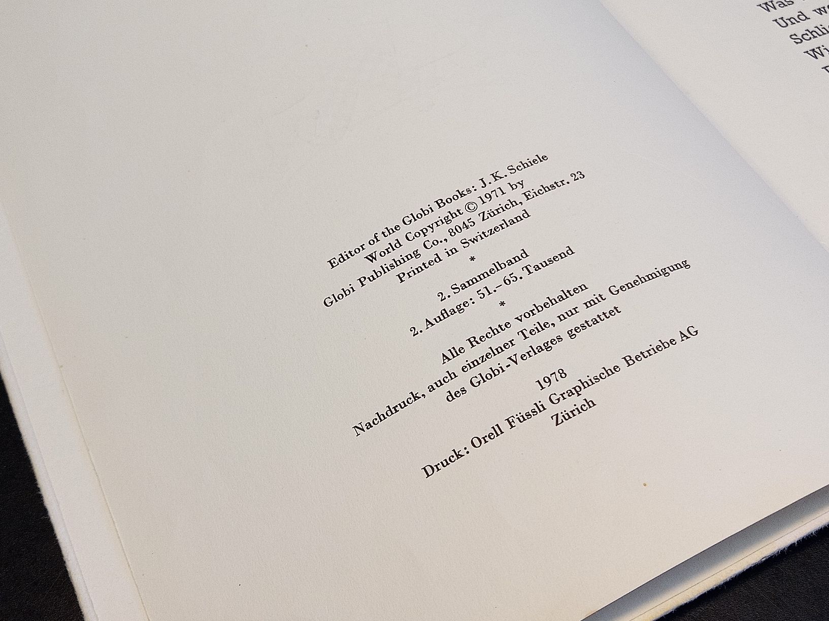Libri: Globi, so ein Lausbub unbemalt 1978 2. Auflage Buch – Usato da Reiden venduto da Zofi-Brocki 2