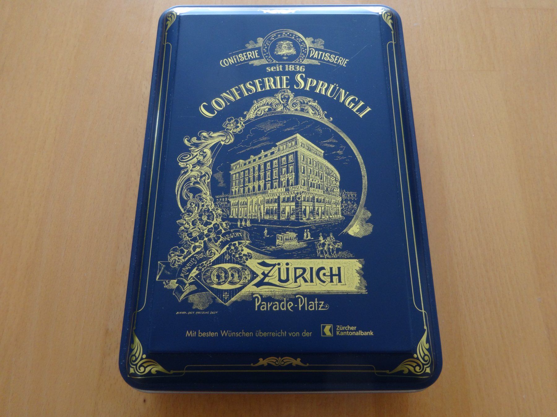Altro in Decorazioni & Accessori: Blechschachtel Sprüngli Zürich – Nuovo (secondo la descrizione) da Frauenfeld venduto da gluecksei