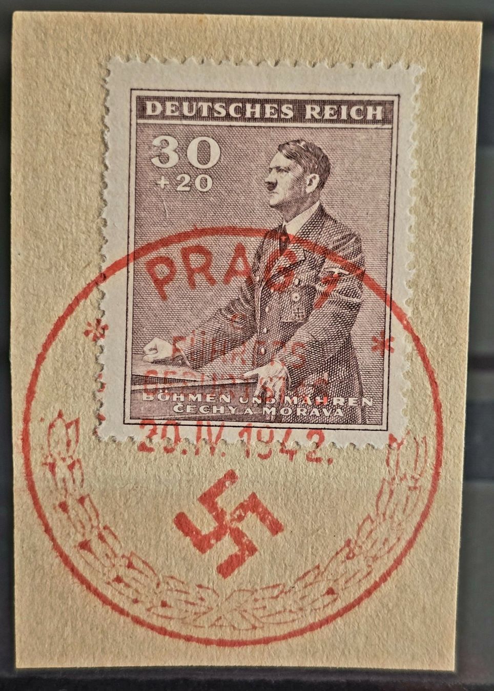 Tutti i francobolli: Böhmen & Mähren 1942: – Usato da Thalwil venduto da RicardoTH8800