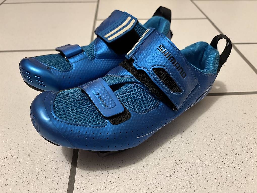 Chaussures hommes: Triathlon Shimano Veloschuhe Gr. 41 – D'occasion à Adlikon par Sam1976
