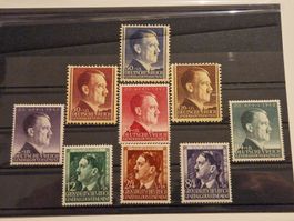 Deutsches Reich Adolf Hitler Briefmarken postfrisch