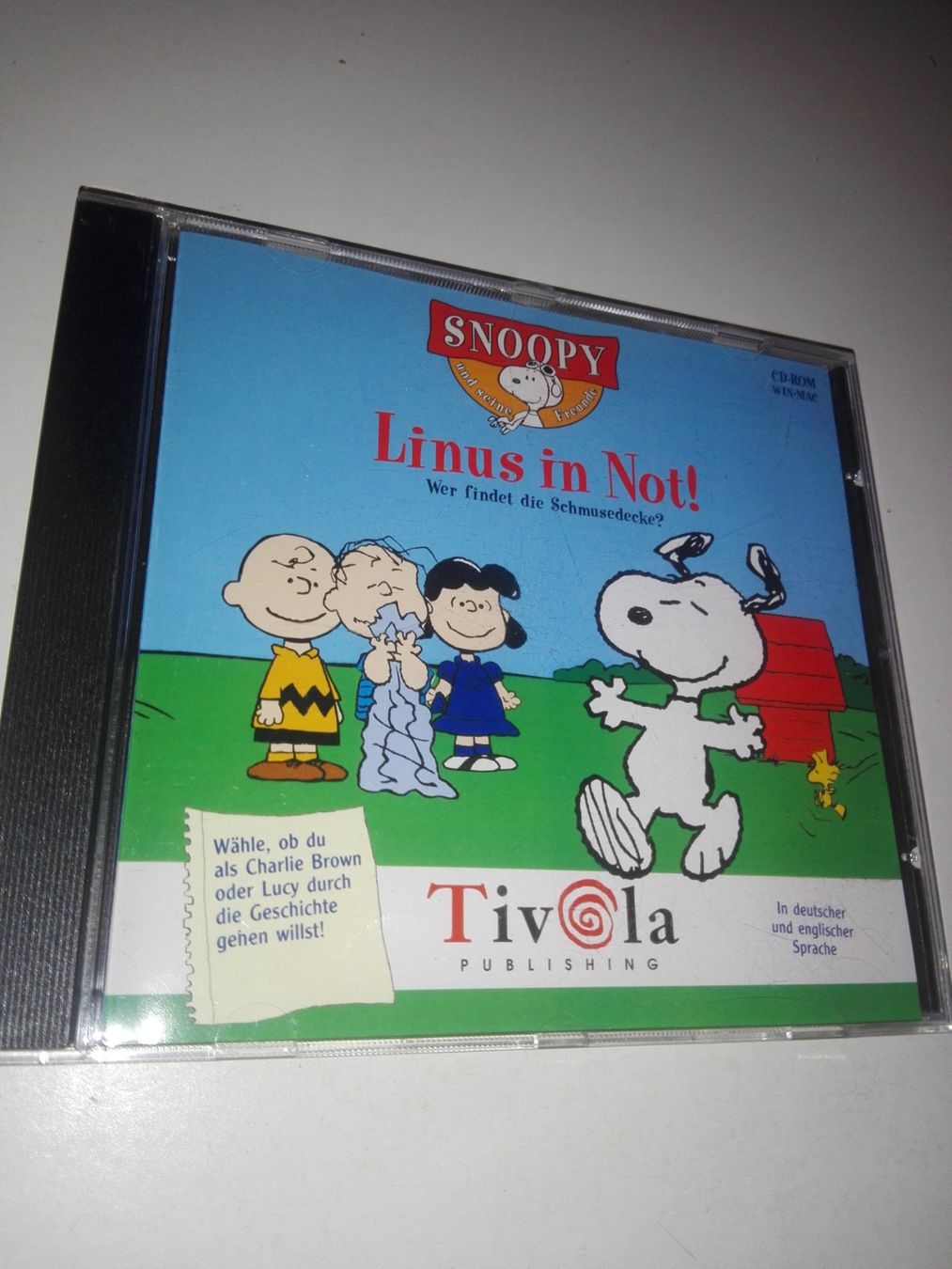 Jeux: Snoopy - Linus in Not!  (CD-Rom 'WIN & MAC')      -De & Eng- – D'occasion à St. Gallen par elkapone