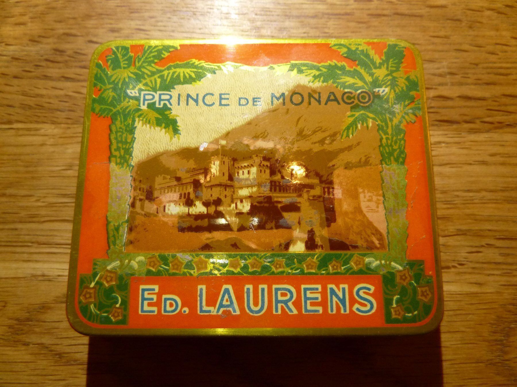 Barattoli: Prince de Monaco Ed.Laurens Cigarettebox – Usato da Hochfelden venduto da swissice 1