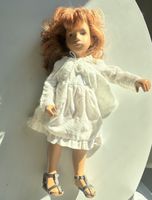 Original Puppe Sasha Morgenthaler, rote, lange Haare