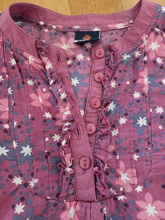 Blusen, T-Shirts & Tops: Bluse, Gr. 116/122 JACK-O, Kinderbluse, langarm – Gebraucht aus Arlesheim von Vera6 3