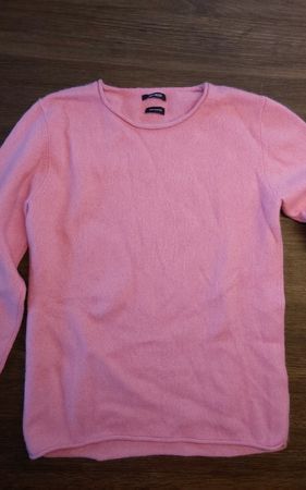 Pullover Kaschmir rosa Navyboot Grösse 140