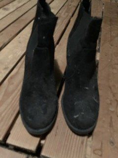 Scarpe da donna: schwarze stieflette mit 7cm absatz gr.39 – Usato da Schwarzenberg LU venduto da kindler007 2