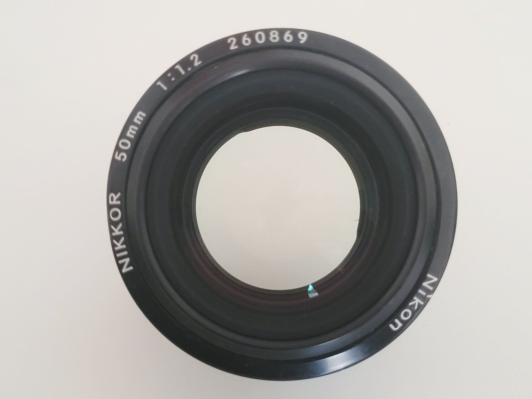 Nikon Obiettivi: NIKKOR 50mm 1:1.2 – Usato da Bern venduto da Chalon1826 1