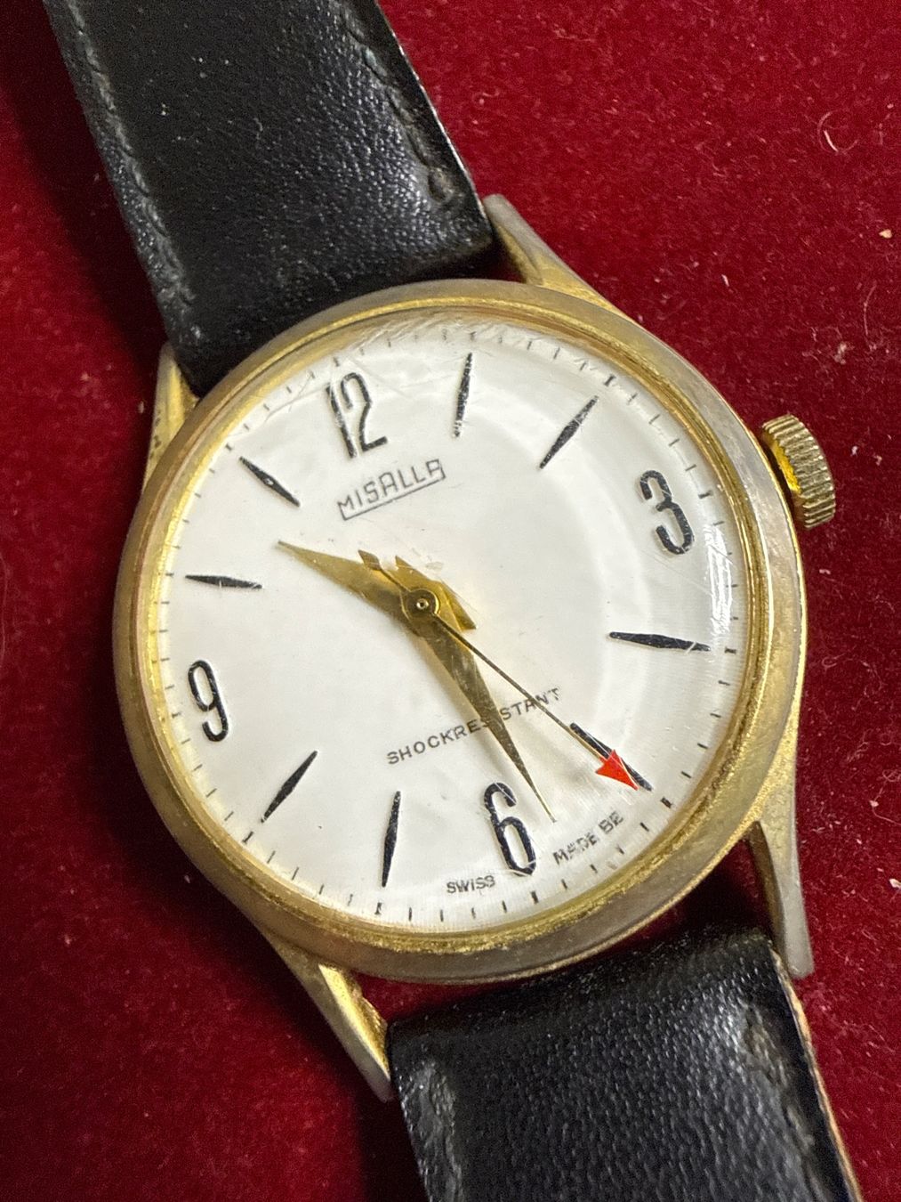 Orologi: Misalla Vintage Handaufzug 33 mm – Usato da Pfeffingen venduto da Allhandelklgwatches