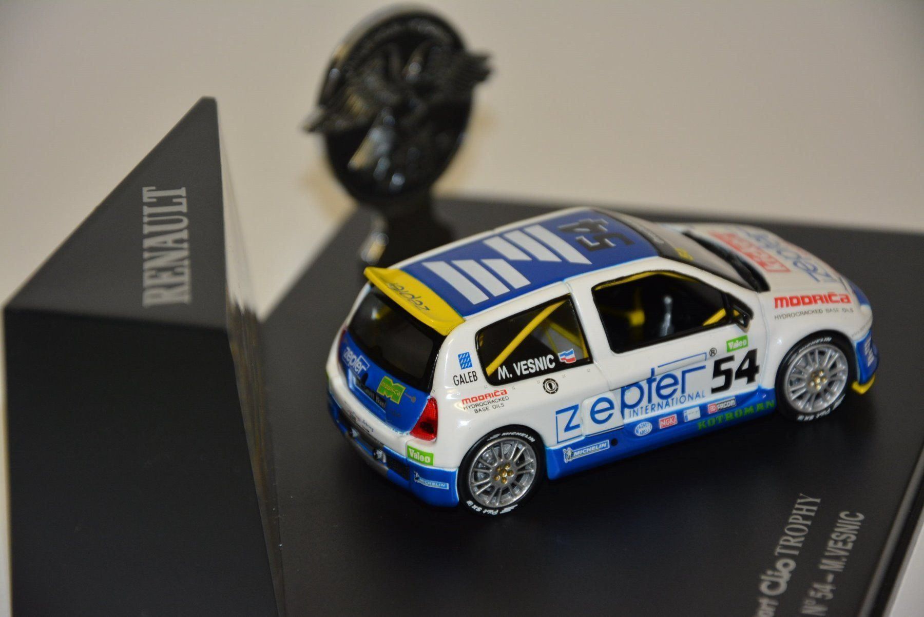 Renault Modellautos: Renault Clio Trophy "Zepter" N°54 , 1:43 – Neu und originalverpackt aus Goldach von Feivel9 5