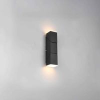 Moderne LED Wandleuchte, 17 cm Höhe