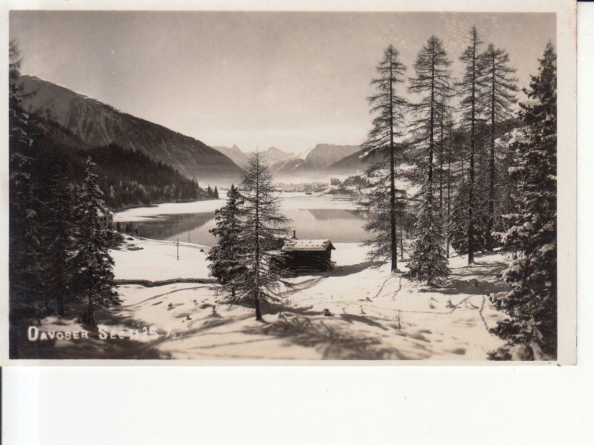 Cartoline postali: Davoser Seeli ca. 1930 – Usato da Bürglen TG venduto da StampGraf