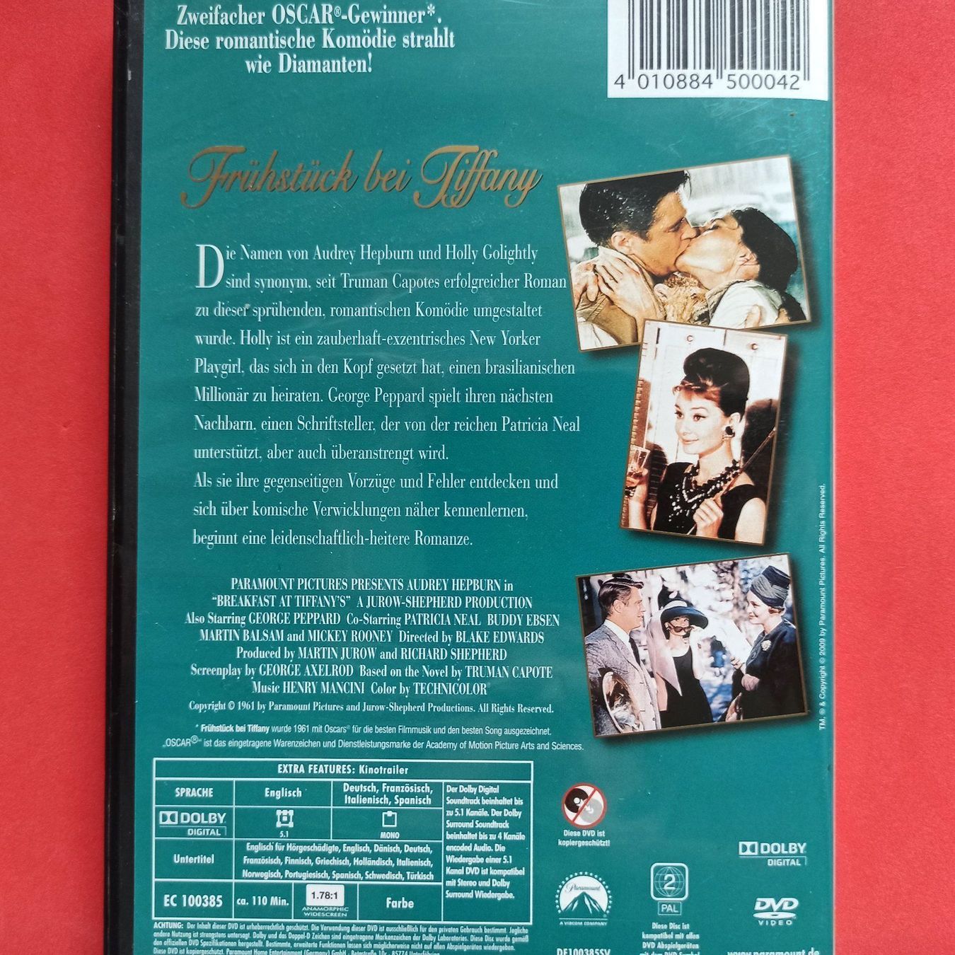 Tutti i DVDs: Frühstück bei Tiffany – Usato da Dübendorf venduto da kb86_MOVIE 1