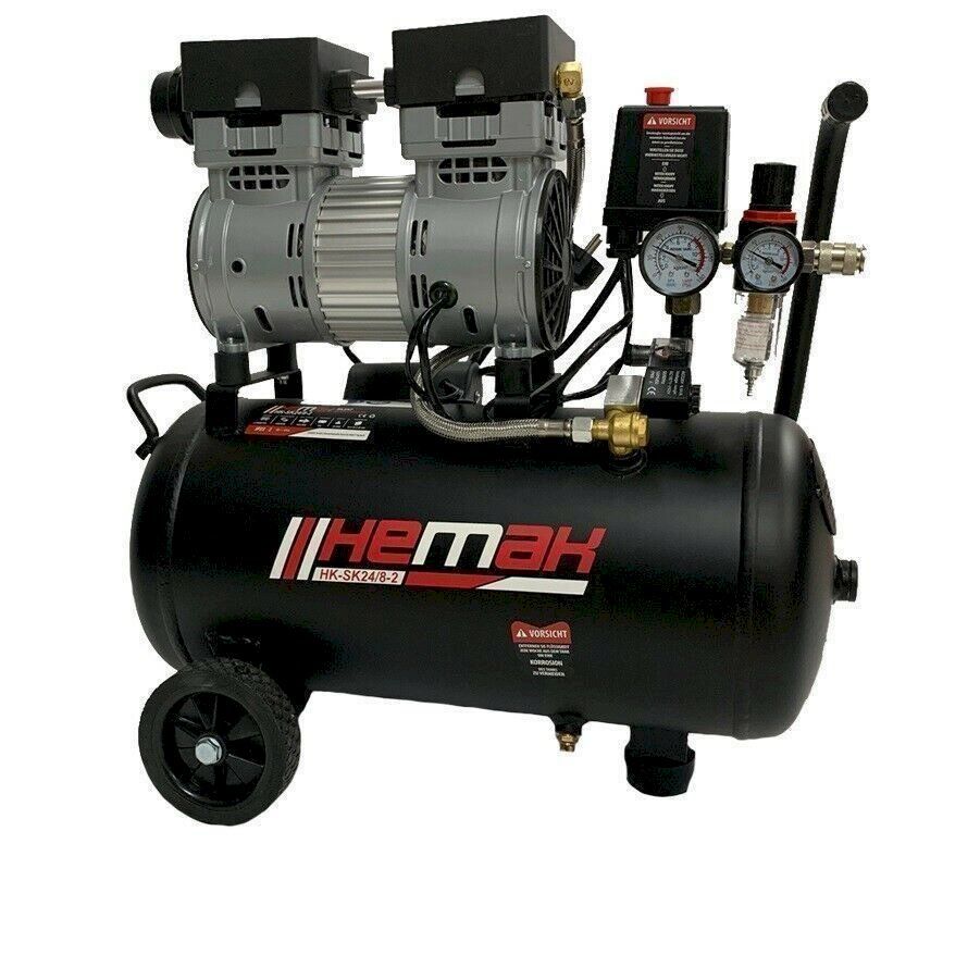 Compressori: HEMAK HK-SK24/8 Silent Kompressor 8 bar – Nuovo e nell'imballaggio originale da Bottighofen venduto da zaap